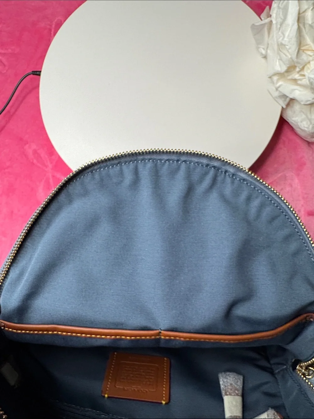 Coach Distressed Denim Backpack NWT – Style CEF27 – 11x13x5